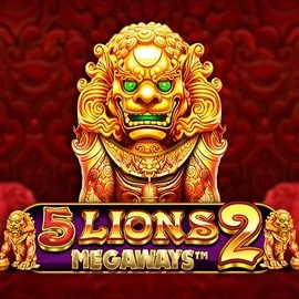 5 Lions Megaways 2 game by Pragmatic Play – logo hosted on 1xbet Casino
