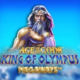 Enjoy Age Of The Gods: King of Olympus Megaways by Origins – logo hosted on 1xbet-casino.beinsportplay.tv