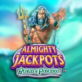 Jackpots logo of Almighty Jackpots – Realm of Poseidon from Novomatic at 1xbet Casino