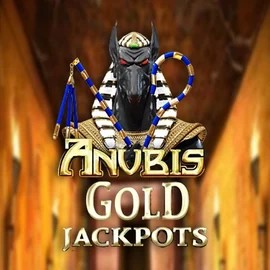 Anubis Gold Jackpots logo by Inspired Gaming 1xbet Casino