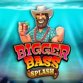 Official Slots logo: Bigger Bass Splash by Pragmatic Play at 1xbet Casino