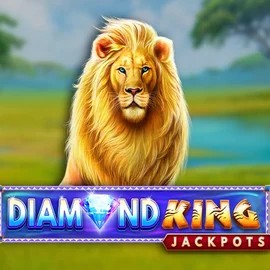 Diamond King Jackpots slot visual from SpinPlay Games available on 1xbet-casino.beinsportplay.tv