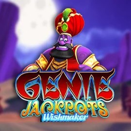 Genie Jackpots Wishmaker online game logo by Blueprint Gaming on 1xbet-casino.beinsportplay.tv