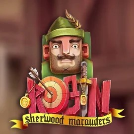 Official Slots logo: Robin Sherwood Marauders by Yggdrasil at 1xbet Casino