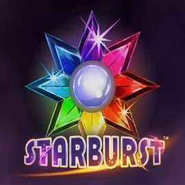 Starburst logo by NetEnt at 1xbet Casino